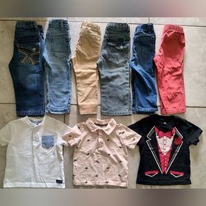 24,2t boy jeans lot & shirts